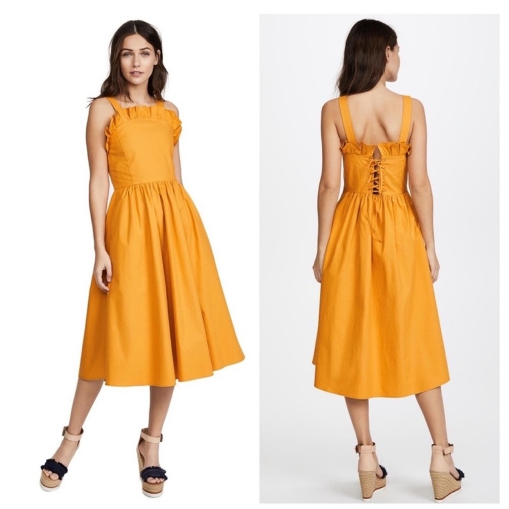 Sea New York Sunrise Lace Up Dress - Picture 1 of 10